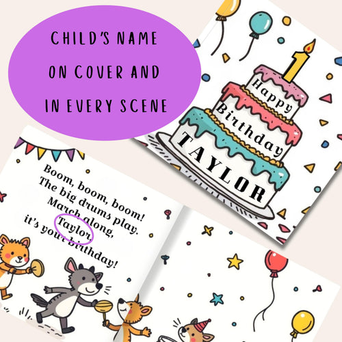 1st Birthday Story & Keepsake Book